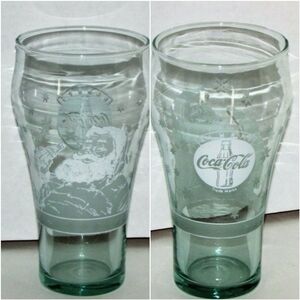 Always Coca-Cola Vintage Santa Claus Soda Glass Christmas Gift Coke Collectible